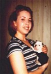 Trisha with Pete the pup [Pete R.I.P. 2008]